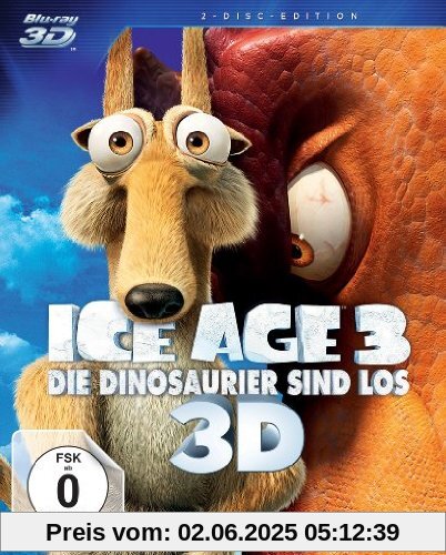 Ice Age 3 - Die Dinosaurier sind los  (+ BR) [3D Blu-ray] von Carlos Saldanha