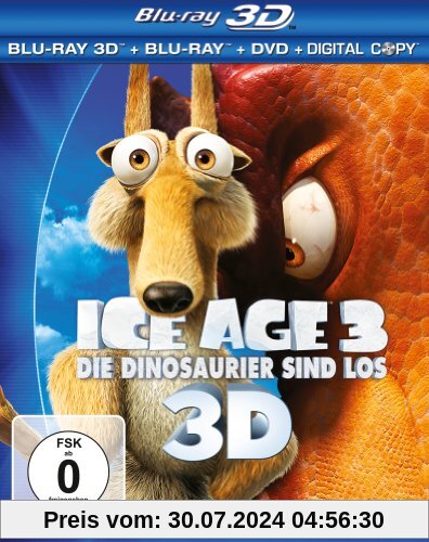Ice Age 3 - Die Dinosaurier sind los (+ Blu-ray + DVD + Digital Copy) [Blu-ray 3D] von Carlos Saldanha