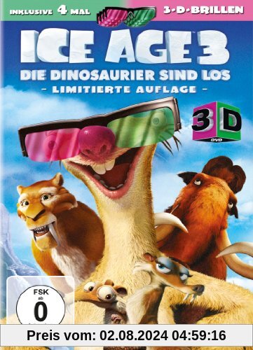 Ice Age 3 - Die Dinosaurier sind los 3D (Limitierte Auflage - 2 Discs) von Carlos Saldanha