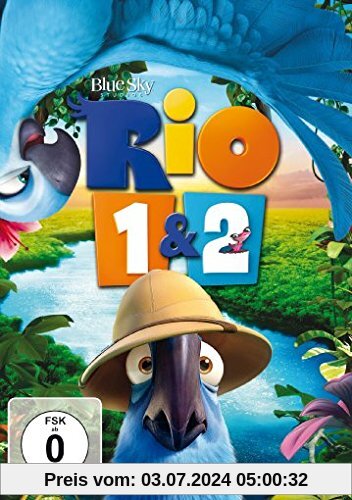 Rio / Rio 2 - Dschungelfieber [2 DVDs] von Carlos Saldanha