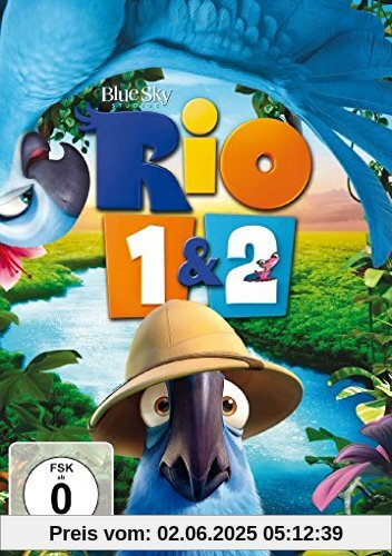 Rio / Rio 2 - Dschungelfieber [2 DVDs] von Carlos Saldanha