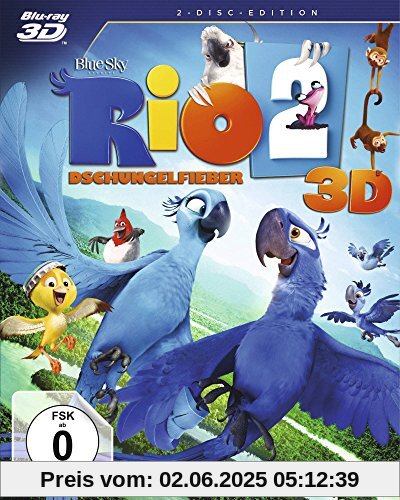 Rio 2 - Dschungelfieber  (3D + Blu-ray) von Carlos Saldanha