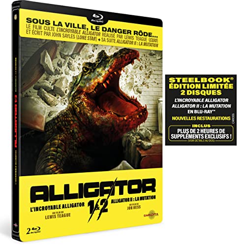 L'incroyable alligator + alligator II : la mutation [Blu-ray] [FR Import] von Carlotta