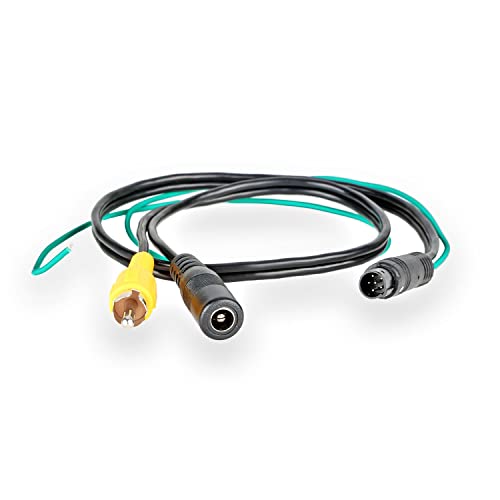 Carmedien Adapterkabel Rückfahrkamera Mini 6-Pin auf Cinch Stecker Niedervoltbuchse Spannungsversorgung Anschlusskabel Carmedien Adapterkabel Rückfahrkamera Mini 6-Pin auf Cinch Stecker Niedervoltbuchse Spannungsversorgung Anschlusskabel von Carmedien