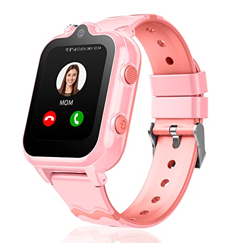 Carneedi Kinder Smartwatch mit GPS und Telefon 4G Smart Watch mit WiFi Videoanruf SOS Schulmodus -Nicht kompatibel mit Whatsapp von Carneedi