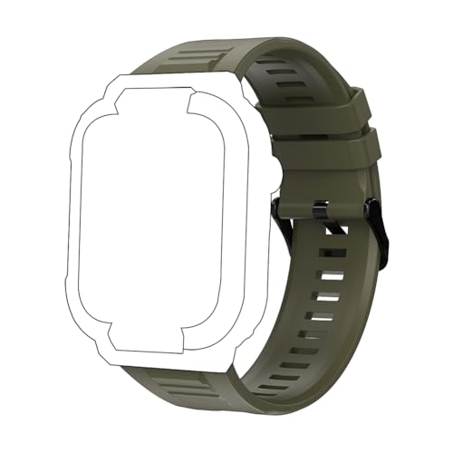 Carneedi Uhrenarmband Smartwatch Herren MK66 (Grün) von Carneedi