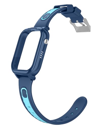 Carneedi Uhrengehäuse mit Uhrenarmband Smartwatch (Blau) von Carneedi