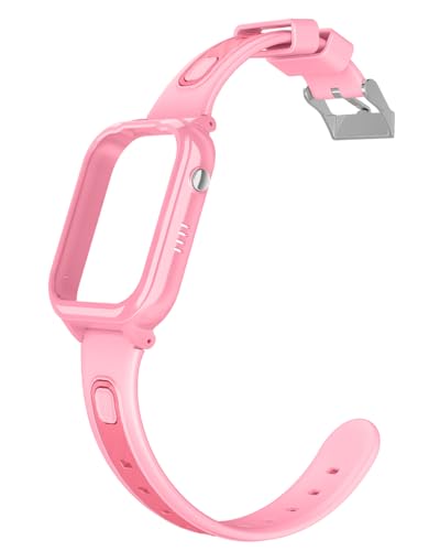 Carneedi Uhrengehäuse mit Uhrenarmband Smartwatch (Rosa) von Carneedi