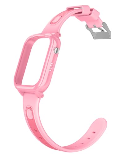 Carneedi Uhrengehäuse mit Uhrenarmband Smartwatch (Rosa) von Carneedi