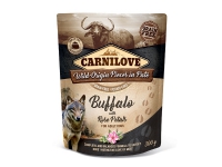 Carnilove Pouch Pate Buffalo with Rose Petals 300 g - (12 pk/ps) von Carni Love