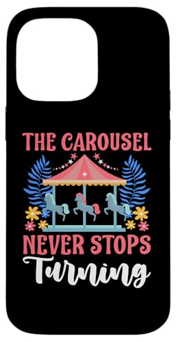 Karneval für Kinder: Das Karussell hört nie auf zu drehen Hülle für iPhone 14 Pro Max Karneval für Kinder: Das Karussell hört nie auf zu drehen Hülle für iPhone 14 Pro Max von Carnival And Fairground Designs For Kids