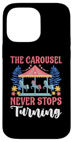 Karneval für Kinder: Das Karussell hört nie auf zu drehen Hülle für iPhone 14 Pro Max Karneval für Kinder: Das Karussell hört nie auf zu drehen Hülle für iPhone 14 Pro Max von Carnival And Fairground Designs For Kids