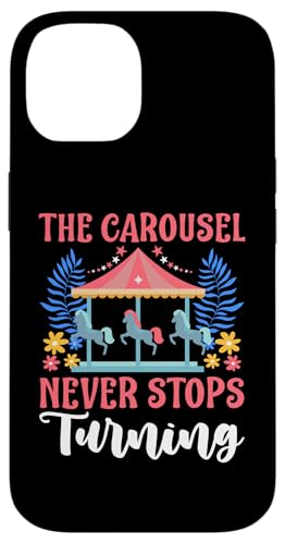 Karneval für Kinder: Das Karussell hört nie auf zu drehen Hülle für iPhone 14 Karneval für Kinder: Das Karussell hört nie auf zu drehen Hülle für iPhone 14 von Carnival And Fairground Designs For Kids