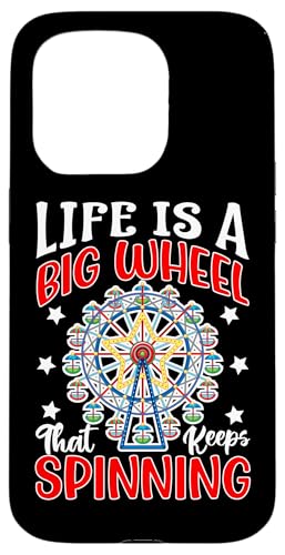 Karneval für Kinder: Das Leben ist ein großes Rad, das sich ständig dreht Hülle für iPhone 15 Pro von Carnival And Fairground Designs For Kids