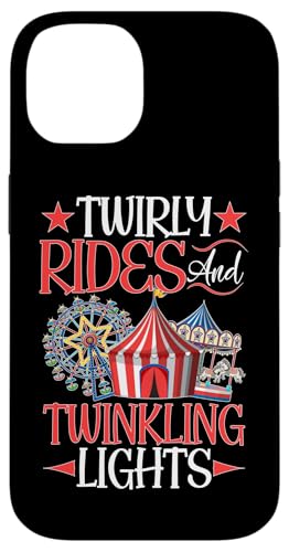 Karneval für Kinder: Drehfahrten und funkelnde Lichter Hülle für iPhone 14 Karneval für Kinder: Drehfahrten und funkelnde Lichter Hülle für iPhone 14 von Carnival And Fairground Designs For Kids