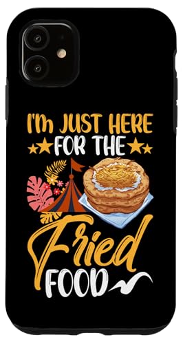 Karneval für Kinder: Ich bin nur wegen des frittierten Essens hier Hülle für iPhone 11 Karneval für Kinder: Ich bin nur wegen des frittierten Essens hier Hülle für iPhone 11 von Carnival And Fairground Designs For Kids