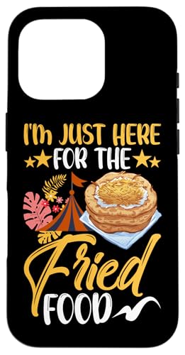 Karneval für Kinder: Ich bin nur wegen des frittierten Essens hier Hülle für iPhone 16 Pro Karneval für Kinder: Ich bin nur wegen des frittierten Essens hier Hülle für iPhone 16 Pro von Carnival And Fairground Designs For Kids