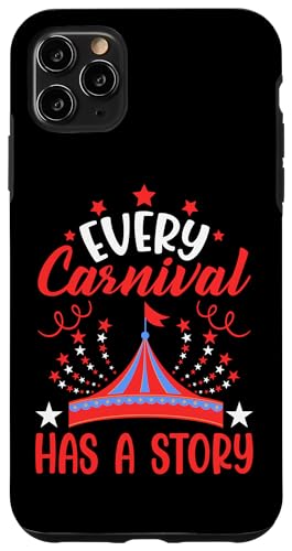 Karneval für Kinder: Jeder Karneval hat eine Geschichte Hülle für iPhone 11 Pro Max Karneval für Kinder: Jeder Karneval hat eine Geschichte Hülle für iPhone 11 Pro Max von Carnival And Fairground Designs For Kids