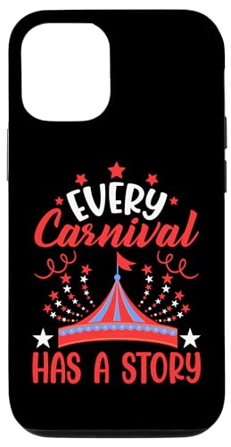 Karneval für Kinder: Jeder Karneval hat eine Geschichte Hülle für iPhone 12/12 Pro von Carnival And Fairground Designs For Kids