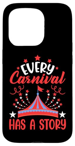 Karneval für Kinder: Jeder Karneval hat eine Geschichte Hülle für iPhone 15 Pro Karneval für Kinder: Jeder Karneval hat eine Geschichte Hülle für iPhone 15 Pro von Carnival And Fairground Designs For Kids