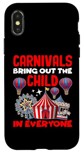 Karneval für Kinder: Karneval bringt das Kind in jedem hervor Hülle für iPhone X/XS Karneval für Kinder: Karneval bringt das Kind in jedem hervor Hülle für iPhone X/XS von Carnival And Fairground Designs For Kids