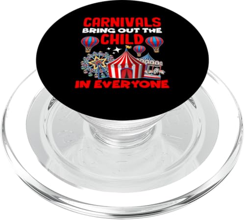Karneval für Kinder: Karneval bringt das Kind in jedem hervor PopSockets PopGrip für MagSafe von Carnival And Fairground Designs For Kids