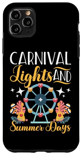 Karneval für Kinder: Karnevalslichter und Sommertage Hülle für iPhone 11 Pro Max Karneval für Kinder: Karnevalslichter und Sommertage Hülle für iPhone 11 Pro Max von Carnival And Fairground Designs For Kids