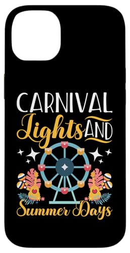 Karneval für Kinder: Karnevalslichter und Sommertage Hülle für iPhone 14 Plus Karneval für Kinder: Karnevalslichter und Sommertage Hülle für iPhone 14 Plus von Carnival And Fairground Designs For Kids
