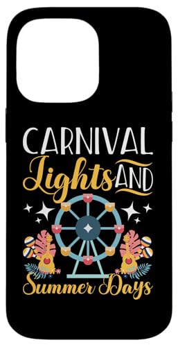 Karneval für Kinder: Karnevalslichter und Sommertage Hülle für iPhone 14 Pro Max Karneval für Kinder: Karnevalslichter und Sommertage Hülle für iPhone 14 Pro Max von Carnival And Fairground Designs For Kids