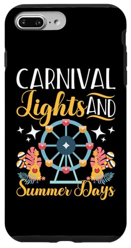 Karneval für Kinder: Karnevalslichter und Sommertage Hülle für iPhone 7 Plus/8 Plus Karneval für Kinder: Karnevalslichter und Sommertage Hülle für iPhone 7 Plus/8 Plus von Carnival And Fairground Designs For Kids