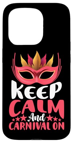 Karneval für Kinder: Keep Calm And Carnival On Hülle für iPhone 15 Pro Karneval für Kinder: Keep Calm And Carnival On Hülle für iPhone 15 Pro von Carnival And Fairground Designs For Kids