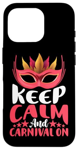 Karneval für Kinder: Keep Calm And Carnival On Hülle für iPhone 16 Pro Karneval für Kinder: Keep Calm And Carnival On Hülle für iPhone 16 Pro von Carnival And Fairground Designs For Kids