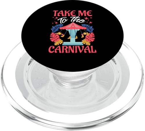 Karneval für Kinder: Take Me To The Carnival PopSockets PopGrip für MagSafe Karneval für Kinder: Take Me To The Carnival PopSockets PopGrip für MagSafe von Carnival And Fairground Designs For Kids