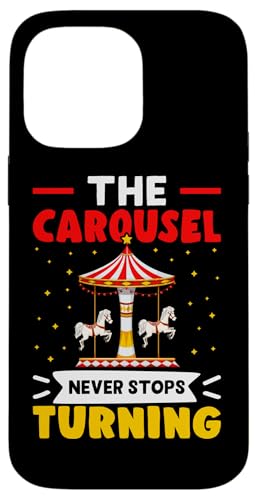 Karneval: Das Karussell hört nie auf zu drehen Hülle für iPhone 14 Pro Max Karneval: Das Karussell hört nie auf zu drehen Hülle für iPhone 14 Pro Max von Carnival And Fairground Designs For Kids
