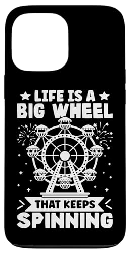 Karneval: Das Leben ist ein großes Rad, das sich ständig dreht Hülle für iPhone 13 Pro Max von Carnival And Fairground Designs For Kids