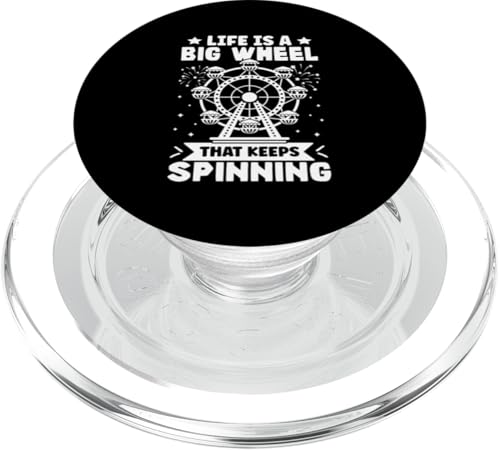 Karneval: Das Leben ist ein großes Rad, das sich ständig dreht PopSockets PopGrip für MagSafe Karneval: Das Leben ist ein großes Rad, das sich ständig dreht PopSockets PopGrip für MagSafe von Carnival And Fairground Designs For Kids