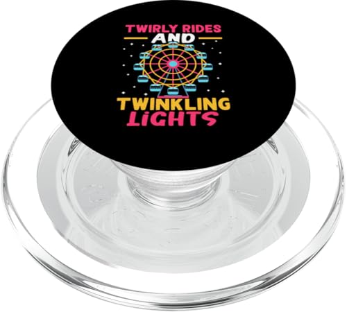 Karneval: Drehfahrten und funkelnde Lichter PopSockets PopGrip für MagSafe Karneval: Drehfahrten und funkelnde Lichter PopSockets PopGrip für MagSafe von Carnival And Fairground Designs For Kids