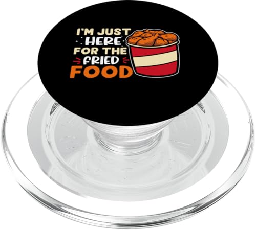 Karneval: Ich bin nur wegen dem gebratenen Essen hier PopSockets PopGrip für MagSafe Karneval: Ich bin nur wegen dem gebratenen Essen hier PopSockets PopGrip für MagSafe von Carnival And Fairground Designs For Kids