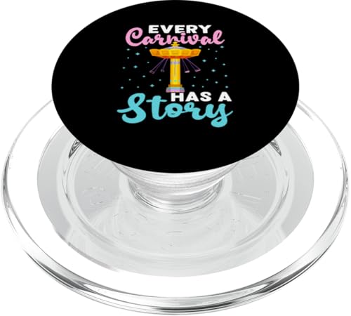 Karneval: Jeder Karneval hat eine Geschichte PopSockets PopGrip für MagSafe Karneval: Jeder Karneval hat eine Geschichte PopSockets PopGrip für MagSafe von Carnival And Fairground Designs For Kids
