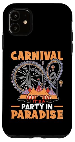Karneval: Karneval - Es ist eine Party im Paradies Hülle für iPhone 11 von Carnival And Fairground Designs For Kids