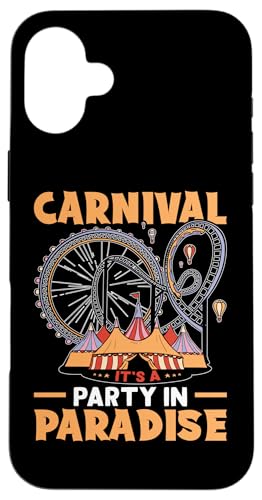Karneval: Karneval - Es ist eine Party im Paradies Hülle für iPhone 16 Plus Karneval: Karneval - Es ist eine Party im Paradies Hülle für iPhone 16 Plus von Carnival And Fairground Designs For Kids