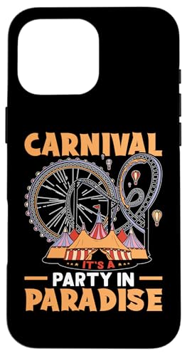 Karneval: Karneval - Es ist eine Party im Paradies Hülle für iPhone 16 Pro Max Karneval: Karneval - Es ist eine Party im Paradies Hülle für iPhone 16 Pro Max von Carnival And Fairground Designs For Kids