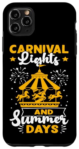 Karneval: Karnevalslichter und Sommertage Hülle für iPhone 11 Pro Max Karneval: Karnevalslichter und Sommertage Hülle für iPhone 11 Pro Max von Carnival And Fairground Designs For Kids