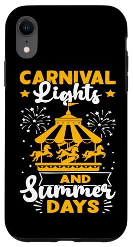 Karneval: Karnevalslichter und Sommertage Hülle für iPhone XR Karneval: Karnevalslichter und Sommertage Hülle für iPhone XR von Carnival And Fairground Designs For Kids