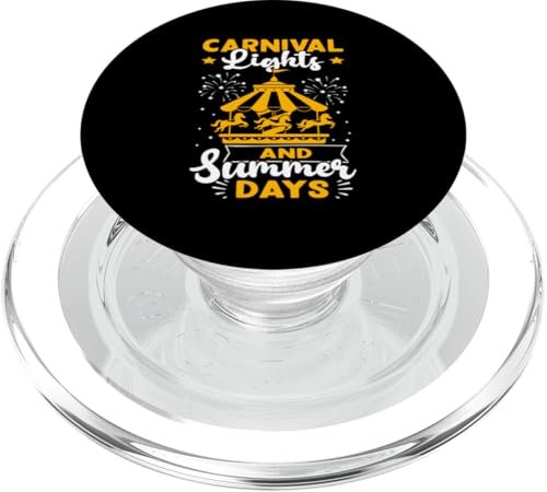 Karneval: Karnevalslichter und Sommertage PopSockets PopGrip für MagSafe Karneval: Karnevalslichter und Sommertage PopSockets PopGrip für MagSafe von Carnival And Fairground Designs For Kids