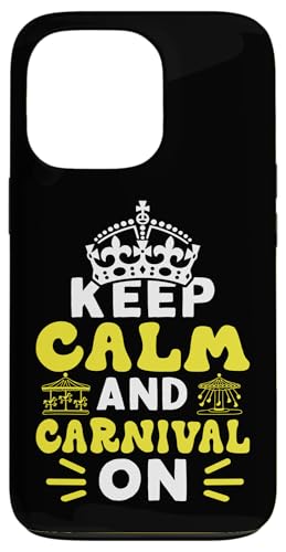 Karneval: Keep Calm And Carnival On Hülle für iPhone 13 Pro Karneval: Keep Calm And Carnival On Hülle für iPhone 13 Pro von Carnival And Fairground Designs For Kids