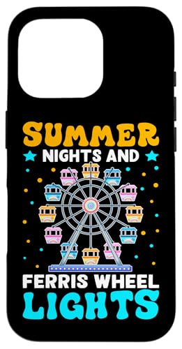 Karneval: Sommernächte und Riesenradlichter Hülle für iPhone 16 Pro Karneval: Sommernächte und Riesenradlichter Hülle für iPhone 16 Pro von Carnival And Fairground Designs For Kids