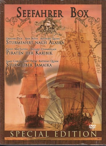 Seefahrer Box: Piraten der Karibik / Sturm über Jamaika / Sturm nach Alaska (Holzbox) [2 DVDs] von Carol Media Home Entertainment