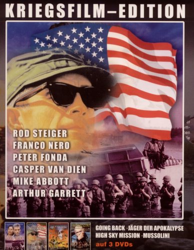 Kriegsfilm - Edition Digibox ( Going Back - High Sky Mission - Mussolini - Jäger der Apocalypse ) [3 DVDs] von Carol Media