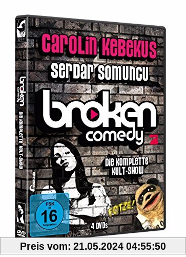 Carolin Kebekus & Serdar Somuncu : Broken Comedy - Die komplette Kultshow [4 DVDs] von Carolin Kebekus